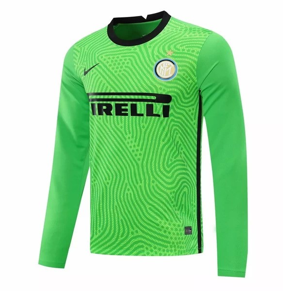 Camiseta Inter Milan ML Portero 2020 2021 Verde